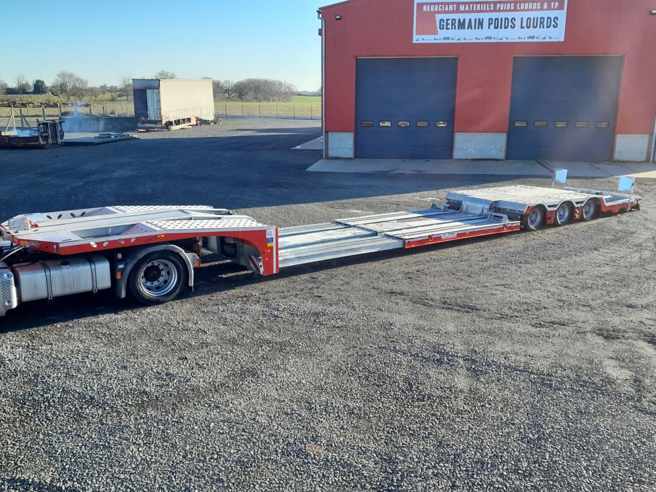 FGM FGM 32 plant carrier / low loader Semi-trailer - Low loader semi-trailer: picture 2 FGM FGM 32 plant carrier / low loader Semi-trailer - Low loader semi-trailer: picture 2