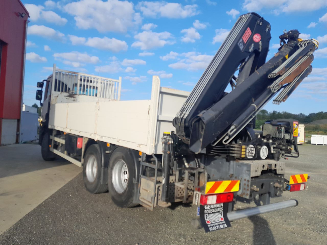 Renault C380 6x2 DTI11 6x2 Standard platform Truck - Dropside/ Flatbed truck, Crane truck: picture 4 Renault C380 6x2 DTI11 6x2 Standard platform Truck - Dropside/ Flatbed truck, Crane truck: picture 4