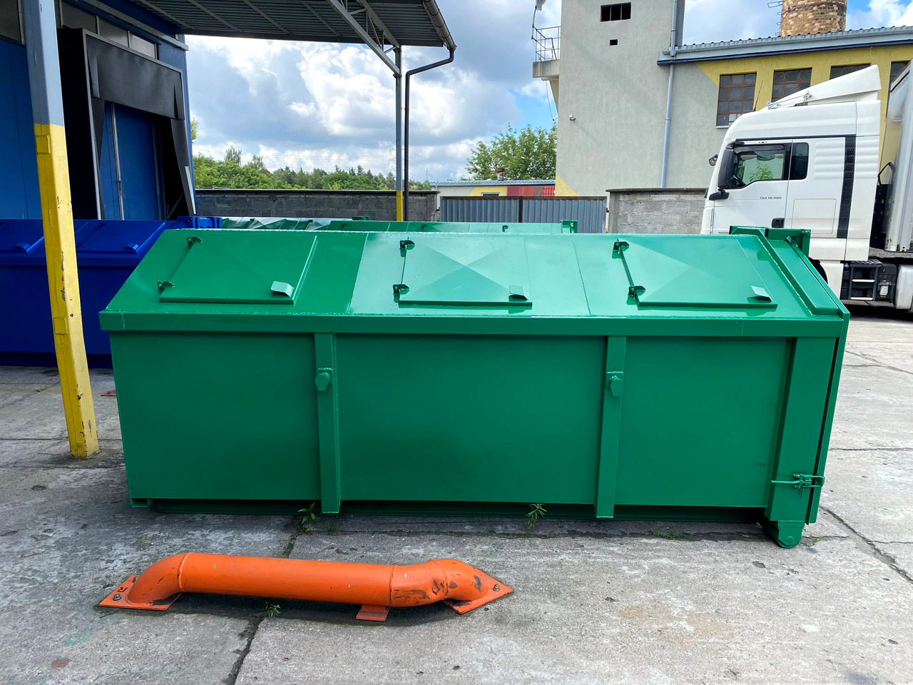 Metal-K Kontener/Abrollcontainer KP7ZH - Roll-off container: picture 1 Metal-K Kontener/Abrollcontainer KP7ZH - Roll-off container: picture 1
