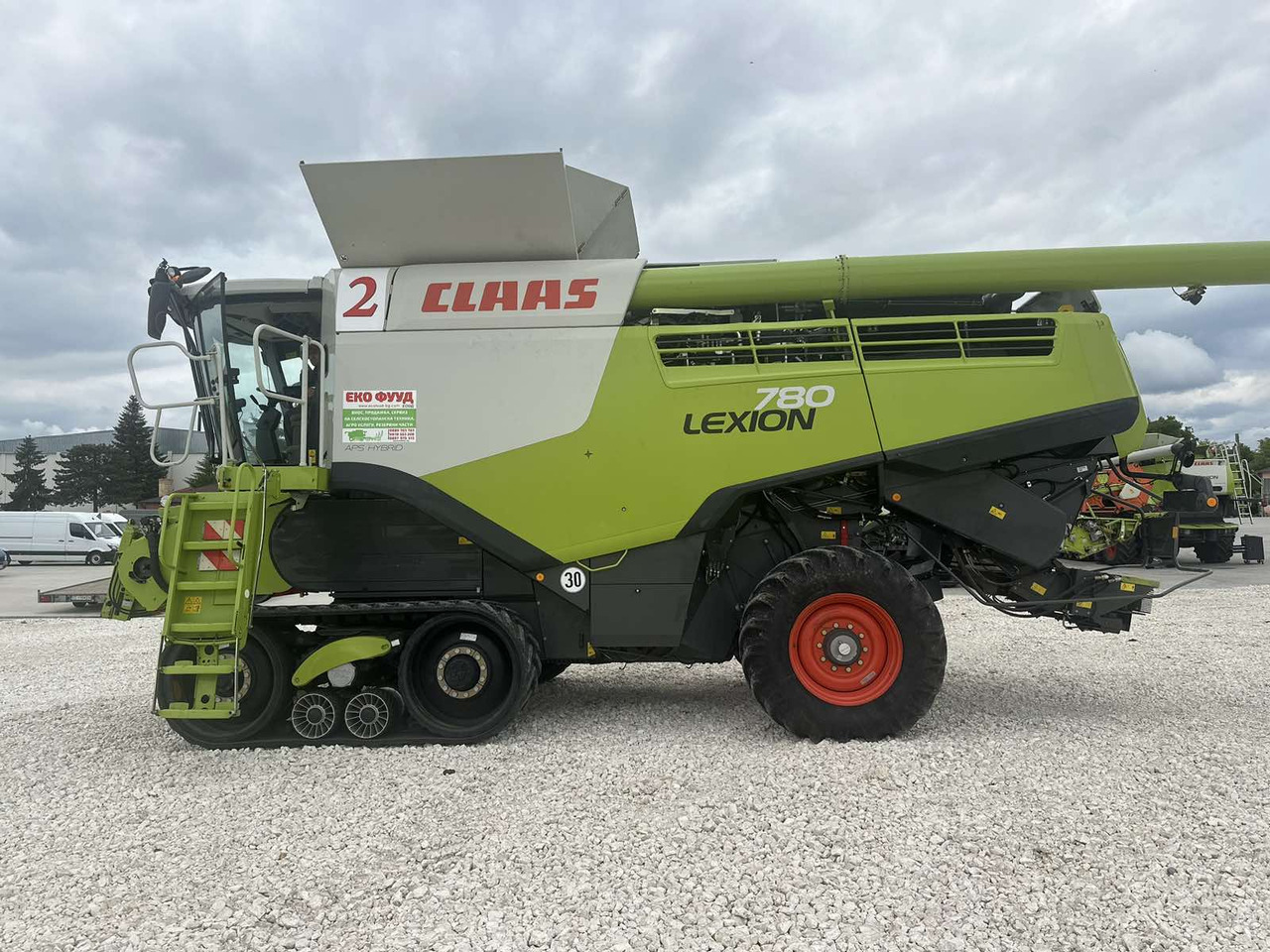 Combine harvester CLAAS LEXION 780 TT,   V12.30: picture 7