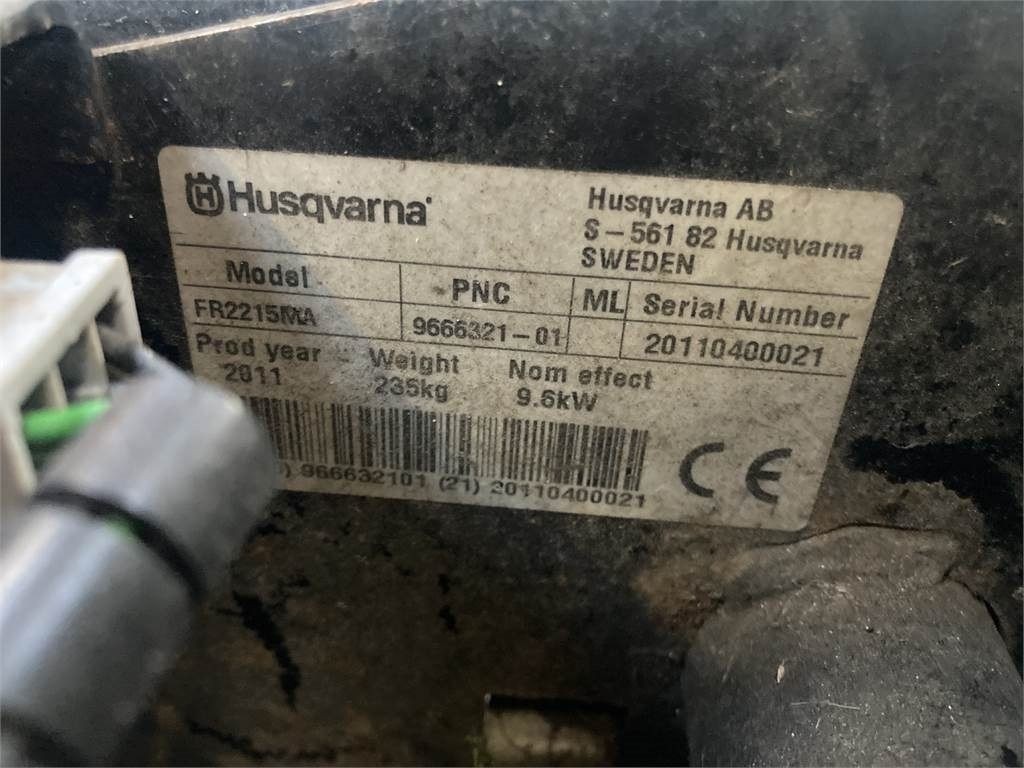 Jonsered FR2215MA - Municipal tractor: picture 3 Jonsered FR2215MA - Municipal tractor: picture 3