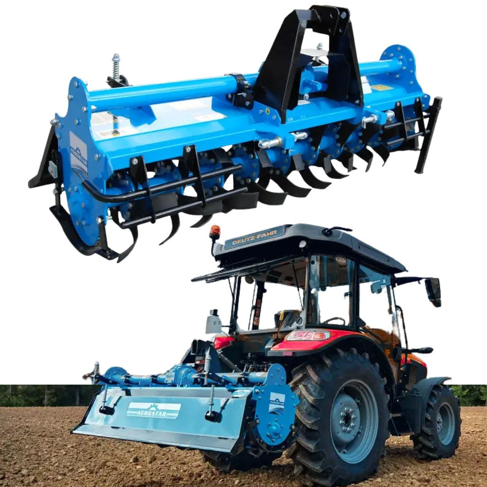 Agrostar Glebogryzarka KS – Profesjonalna glebogryzarka wirnikowa do ciągnika ks-160 - Rotavator: picture 1 Agrostar Glebogryzarka KS – Profesjonalna glebogryzarka wirnikowa do ciągnika ks-160 - Rotavator: picture 1