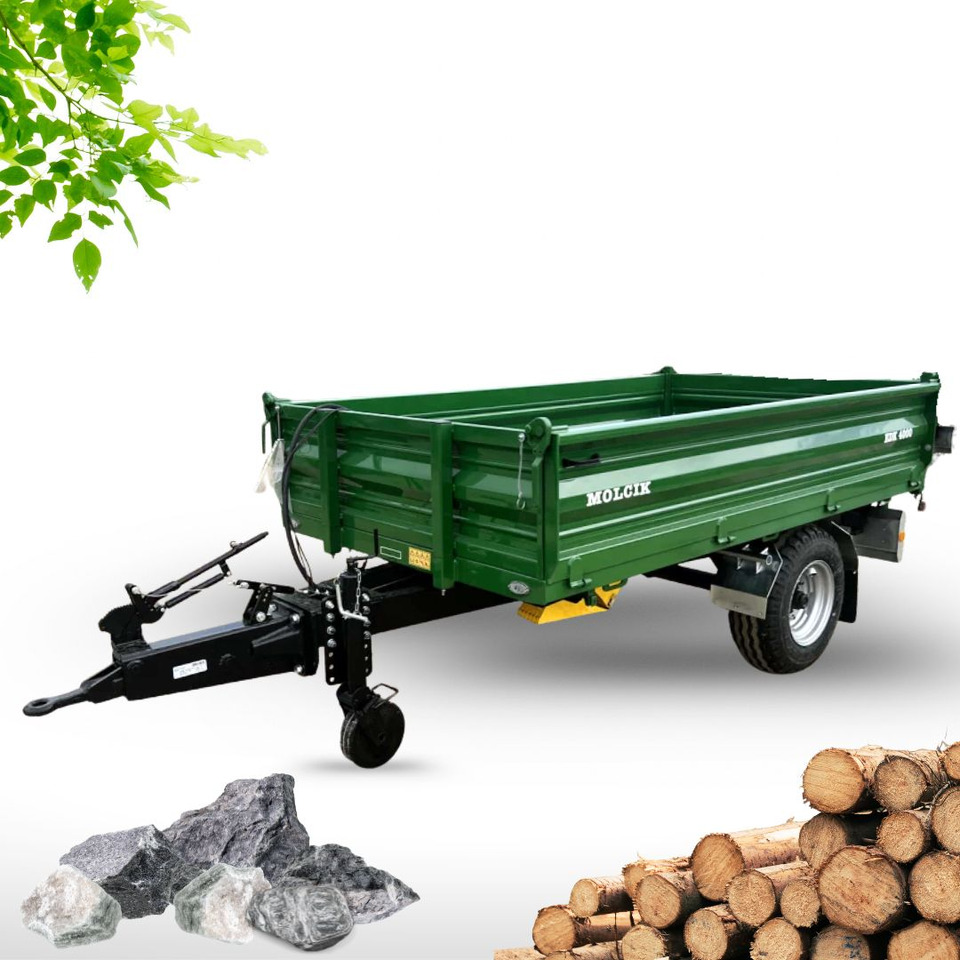 Przyczepa rolnicza EDK 4000 - Farm tipping trailer/ Dumper: picture 1 Przyczepa rolnicza EDK 4000 - Farm tipping trailer/ Dumper: picture 1