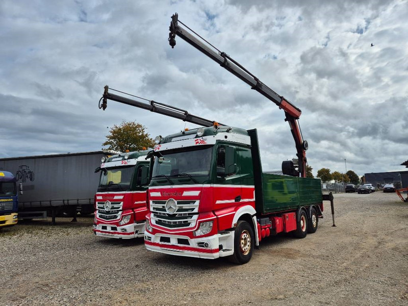 Mercedes-Benz Actros 2551/6x2 // Palfinger 16002 B // 2 x trucks - Crane truck: picture 4 Mercedes-Benz Actros 2551/6x2 // Palfinger 16002 B // 2 x trucks - Crane truck: picture 4