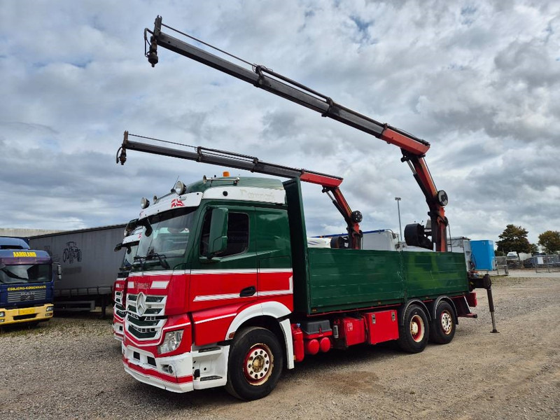 Mercedes-Benz Actros 2551/6x2 // Palfinger 16002 B // 2 x trucks - Crane truck: picture 4 Mercedes-Benz Actros 2551/6x2 // Palfinger 16002 B // 2 x trucks - Crane truck: picture 4