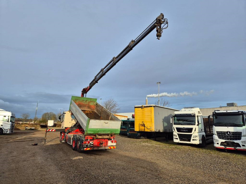 Mercedes-Benz Antos 2545 6x2 //Palfinger 19.001 SLD5 // 3way-tip - Crane truck: picture 4 Mercedes-Benz Antos 2545 6x2 //Palfinger 19.001 SLD5 // 3way-tip - Crane truck: picture 4