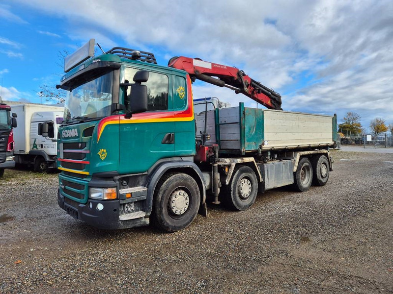 Scania G 490 8x2/6 // HMF 2620 K-5 // Pendellad - Crane truck: picture 2 Scania G 490 8x2/6 // HMF 2620 K-5 // Pendellad - Crane truck: picture 2