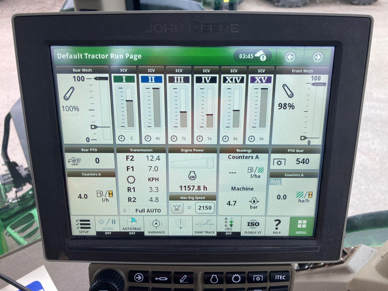 Farm tractor John Deere 7R 270: picture 16