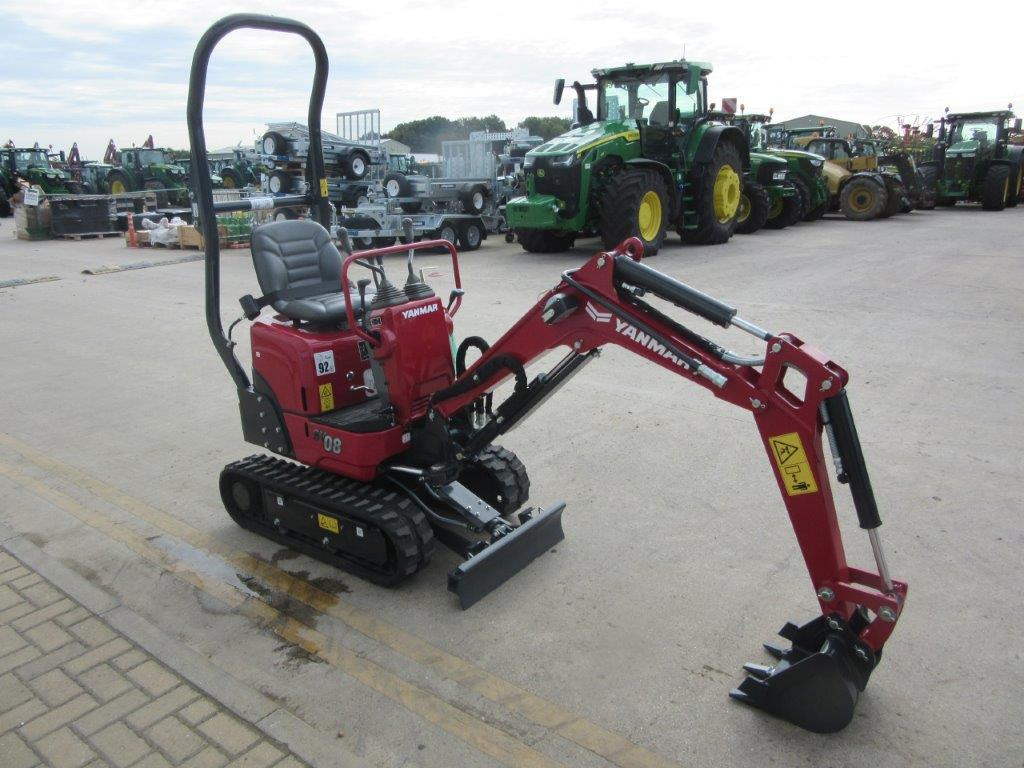 Yanmar SV08 - Excavator: picture 5 Yanmar SV08 - Excavator: picture 5