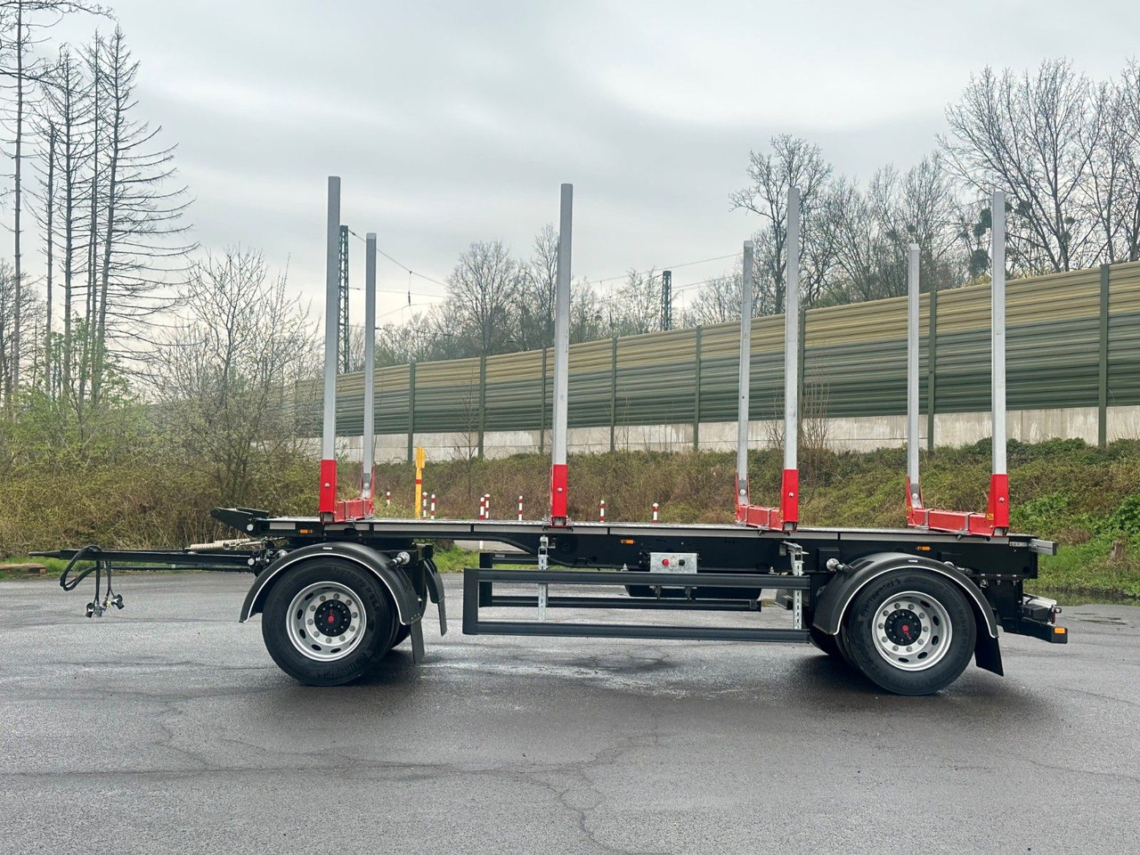 HD Truck 2-Achsen Zwillingsbereifung Schemel - Log trailer: picture 3 HD Truck 2-Achsen Zwillingsbereifung Schemel - Log trailer: picture 3