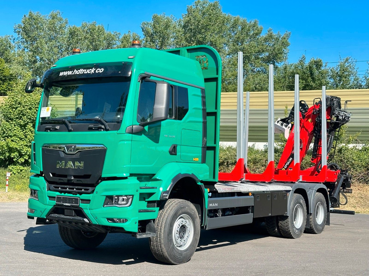 MAN TGS 33.510 6X4 BB Euro6e EPSILON 150Z - Log truck, Crane truck: picture 1 MAN TGS 33.510 6X4 BB Euro6e EPSILON 150Z - Log truck, Crane truck: picture 1