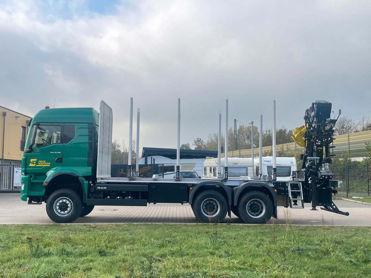 MAN TGS 33.520 6X6 Euro6e Loglift 165 Z Retarder - Log truck, Crane truck: picture 3 MAN TGS 33.520 6X6 Euro6e Loglift 165 Z Retarder - Log truck, Crane truck: picture 3