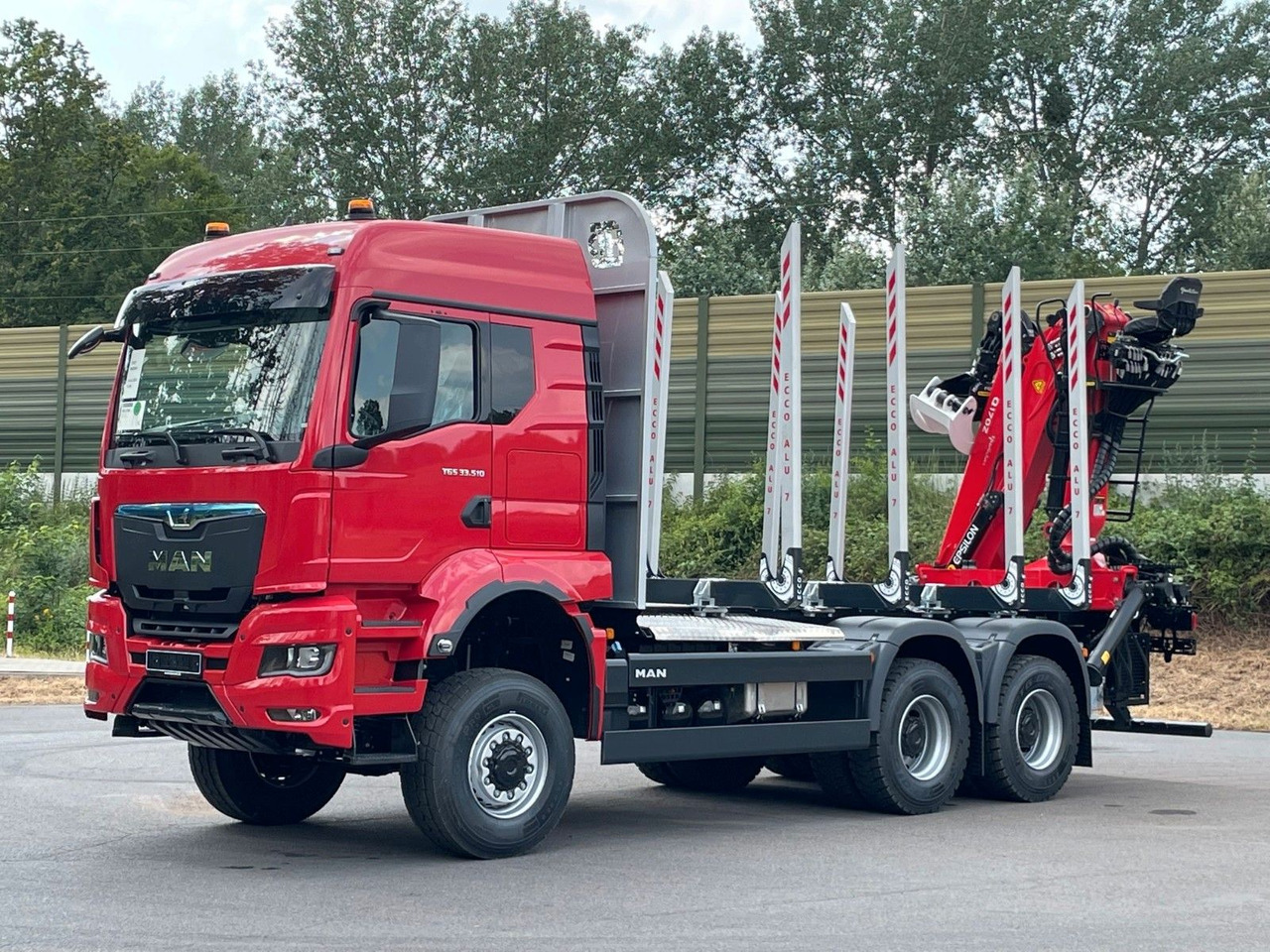MAN TGS 33.520 6X6 Euro6e Radstand 3900mm EPSILON - Log truck, Crane truck: picture 2 MAN TGS 33.520 6X6 Euro6e Radstand 3900mm EPSILON - Log truck, Crane truck: picture 2