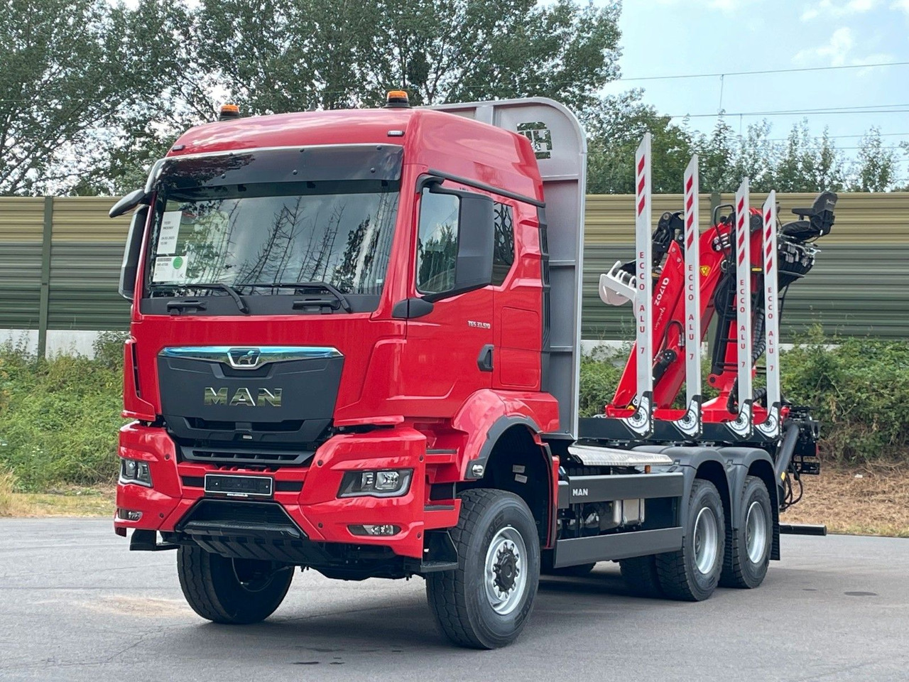 MAN TGS 33.520 6X6 Euro6e Radstand 3900mm EPSILON - Log truck, Crane truck: picture 2 MAN TGS 33.520 6X6 Euro6e Radstand 3900mm EPSILON - Log truck, Crane truck: picture 2