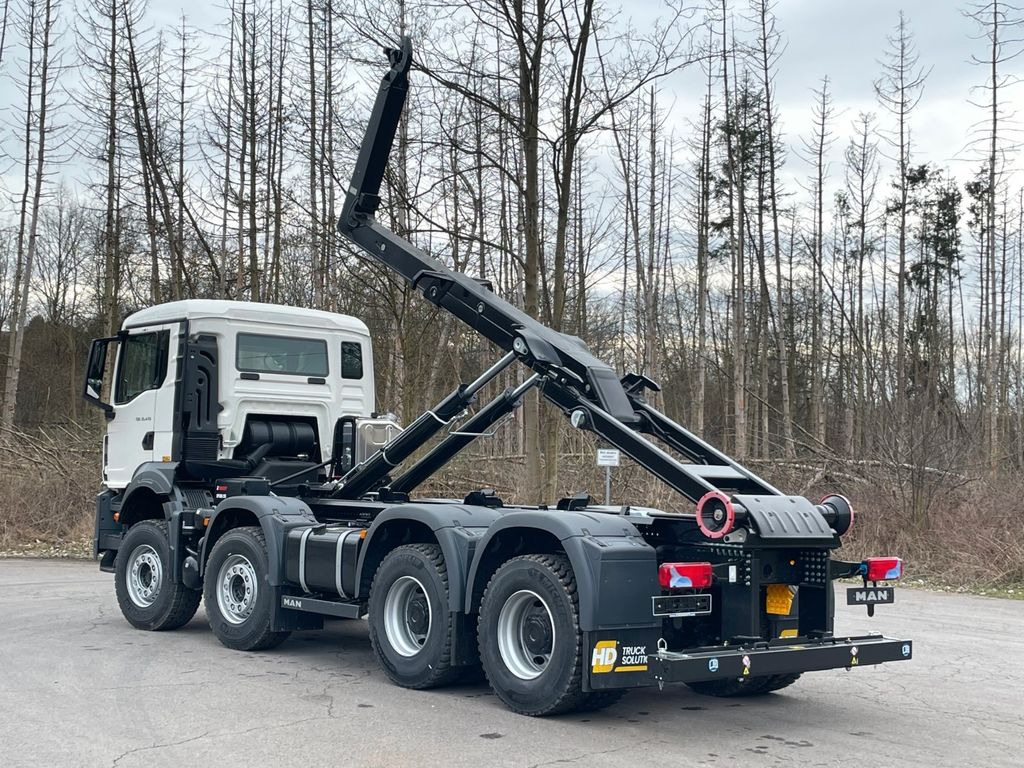 MAN TGS 35.480 8x4 Euro6e Hiab MultLift Abrollkipper - Hook lift truck, Crane truck: picture 5 MAN TGS 35.480 8x4 Euro6e Hiab MultLift Abrollkipper - Hook lift truck, Crane truck: picture 5