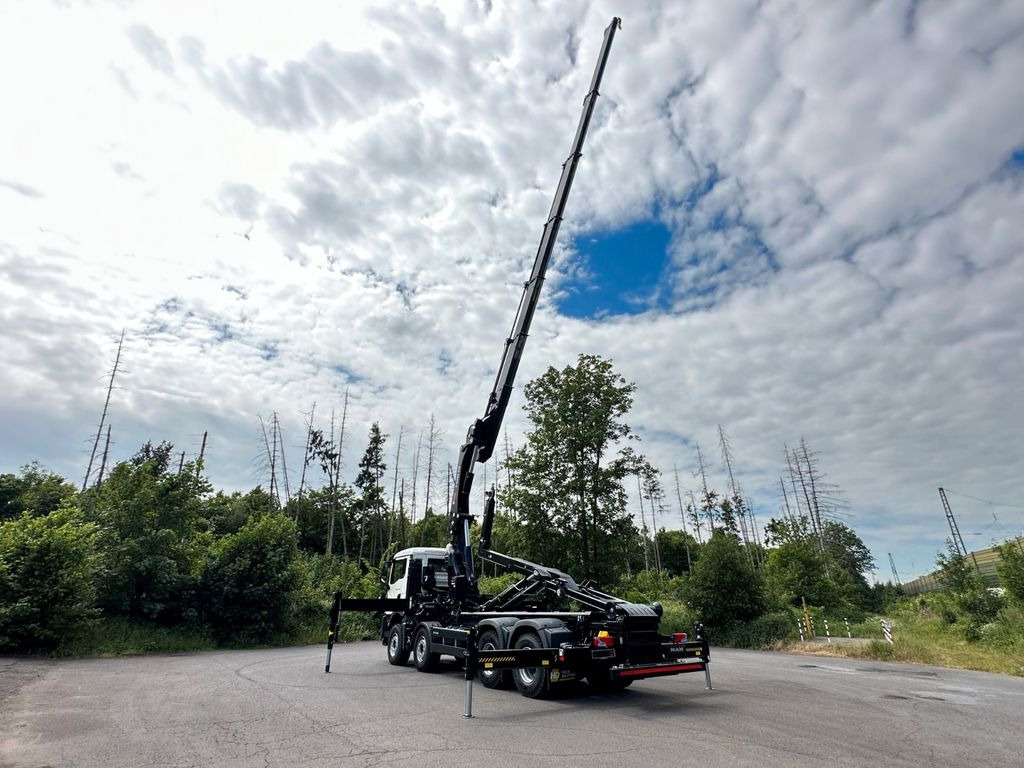MAN TGS 35.520 8x4 Abrollkipper + Kran HIAB 658E6 - Hook lift truck, Crane truck: picture 5 MAN TGS 35.520 8x4 Abrollkipper + Kran HIAB 658E6 - Hook lift truck, Crane truck: picture 5