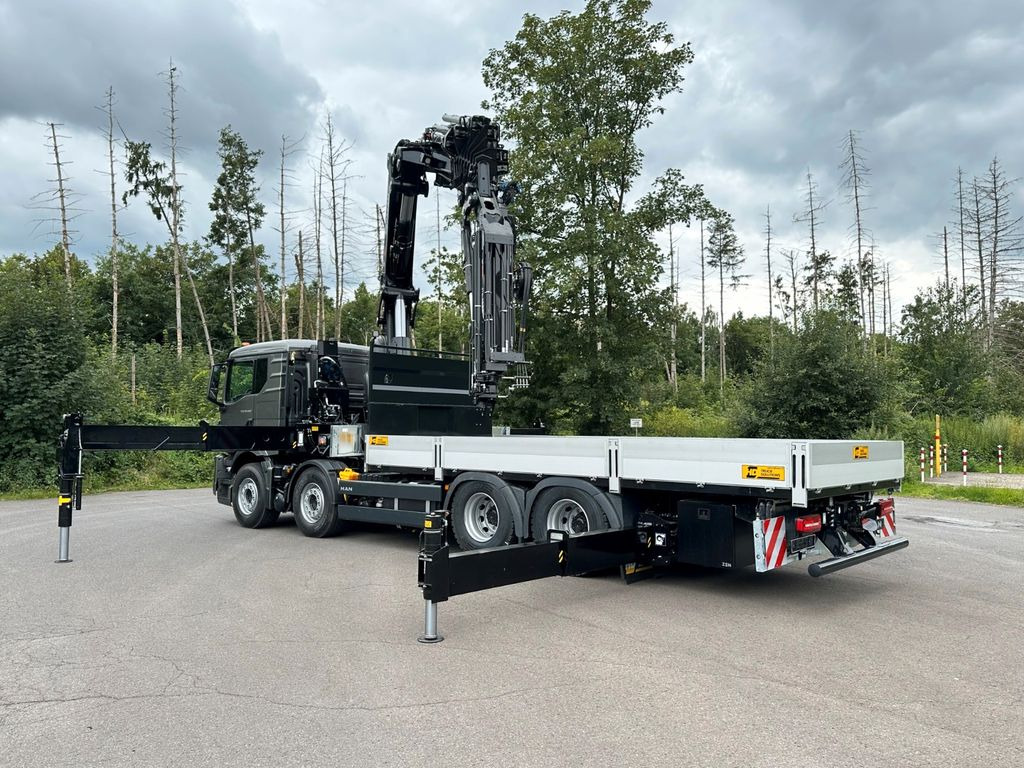 MAN TGS 35.520 8x4 BL HIAB X-HiPro858E-8 & Jib150x-6 - Crane truck, Dropside/ Flatbed truck: picture 5 MAN TGS 35.520 8x4 BL HIAB X-HiPro858E-8 & Jib150x-6 - Crane truck, Dropside/ Flatbed truck: picture 5