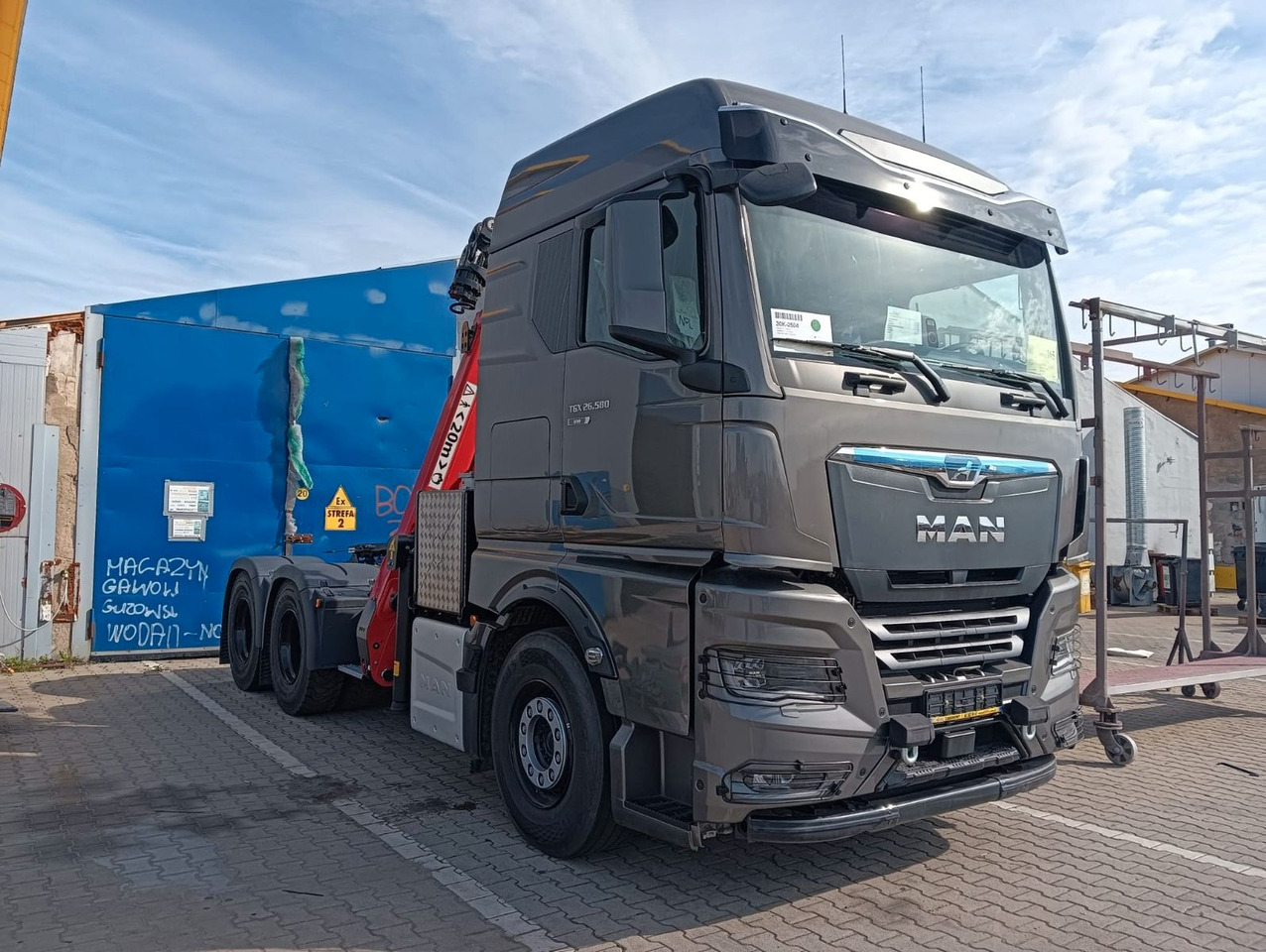 MAN TGX 26.580 6x4 LANGHOLZ EPSILON TZ 17 - Log truck, Crane truck: picture 4 MAN TGX 26.580 6x4 LANGHOLZ EPSILON TZ 17 - Log truck, Crane truck: picture 4