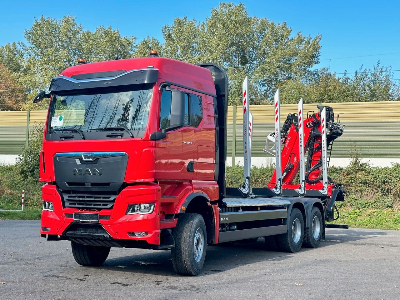MAN TGX 33.510 6X4 BL Euro6e EPSILON 150 Z - Log truck, Crane truck: picture 1 MAN TGX 33.510 6X4 BL Euro6e EPSILON 150 Z - Log truck, Crane truck: picture 1