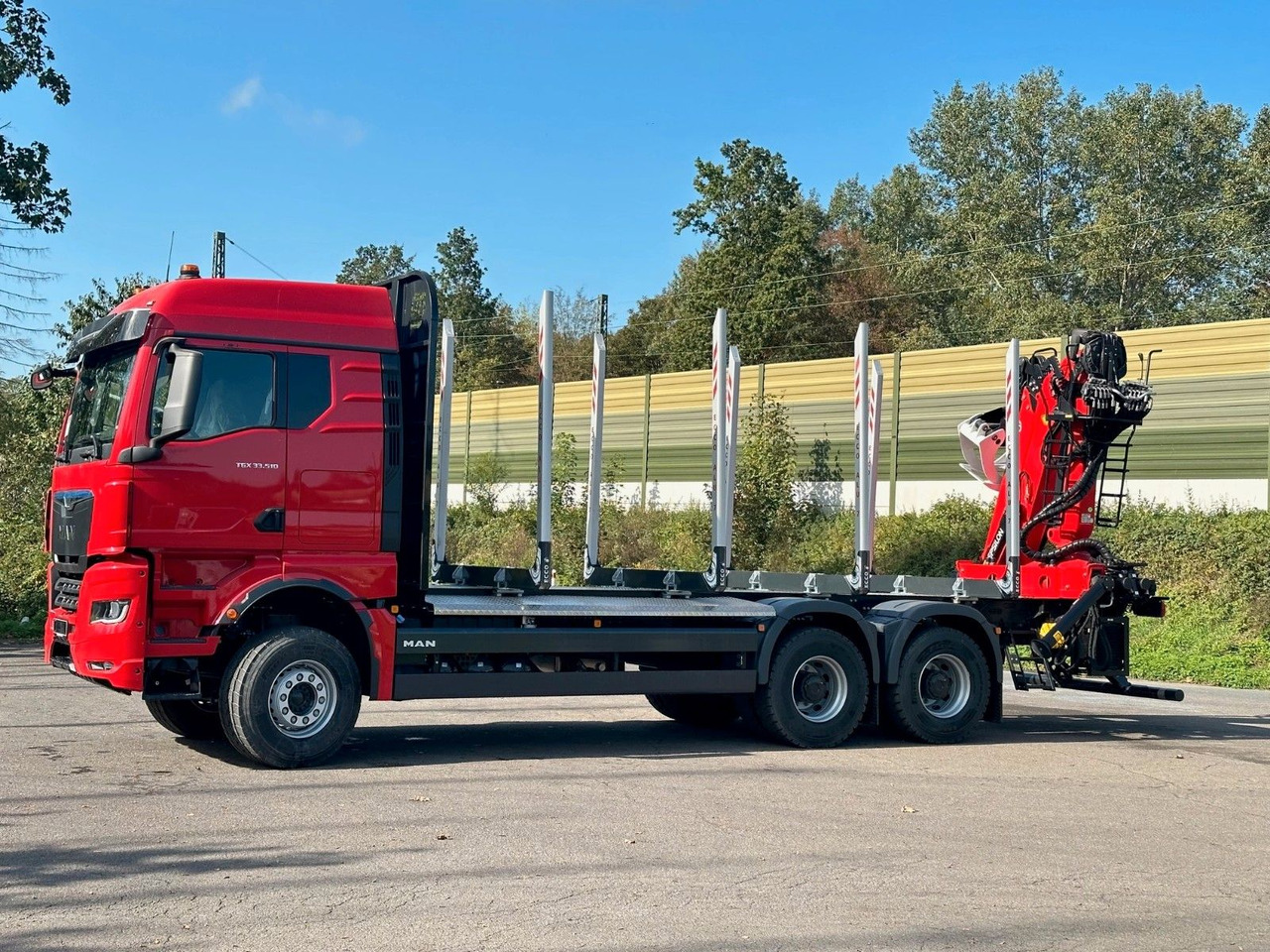 MAN TGX 33.510 6X4 BL Euro6e EPSILON 150 Z - Log truck, Crane truck: picture 4 MAN TGX 33.510 6X4 BL Euro6e EPSILON 150 Z - Log truck, Crane truck: picture 4