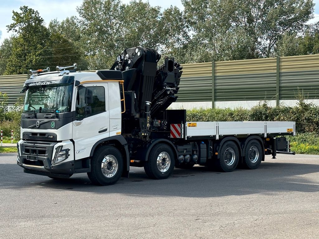 Volvo FMX 500 8x4 EFFER 955-8s + Jib 6s - Dropside/ Flatbed truck, Crane truck: picture 2 Volvo FMX 500 8x4 EFFER 955-8s + Jib 6s - Dropside/ Flatbed truck, Crane truck: picture 2