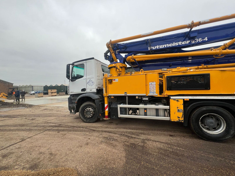 Mercedes-Benz Actros - Stationary concrete pump: picture 4 Mercedes-Benz Actros - Stationary concrete pump: picture 4