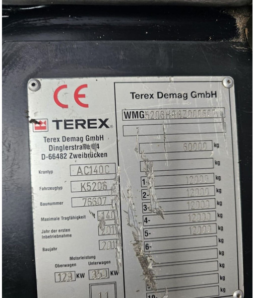 Mobile crane Terex AC140C: picture 7