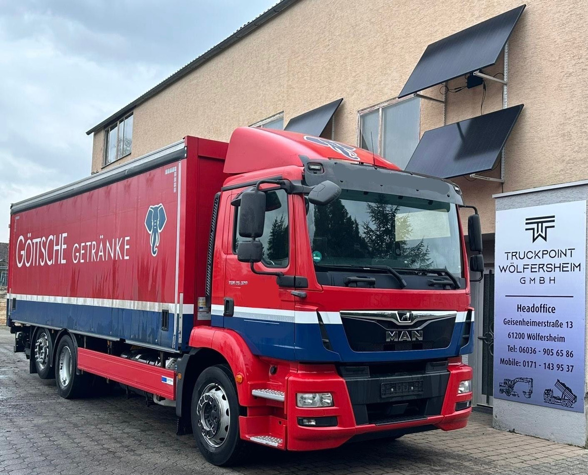 MAN TGM 26.340 L/LBW/2xAHK/LENKACHSE/18 PAL/3instock - Beverage truck: picture 1 MAN TGM 26.340 L/LBW/2xAHK/LENKACHSE/18 PAL/3instock - Beverage truck: picture 1