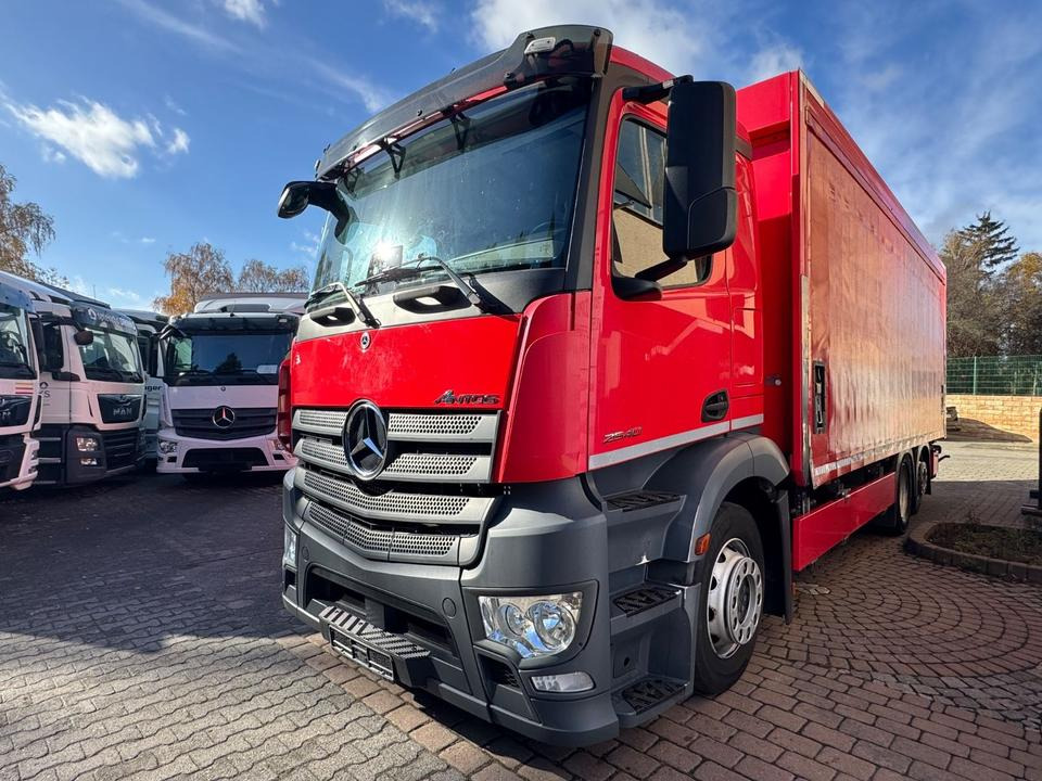 Mercedes-Benz 2540/LBW/Lenk-Achse/Kamera - Curtainsider truck: picture 2 Mercedes-Benz 2540/LBW/Lenk-Achse/Kamera - Curtainsider truck: picture 2
