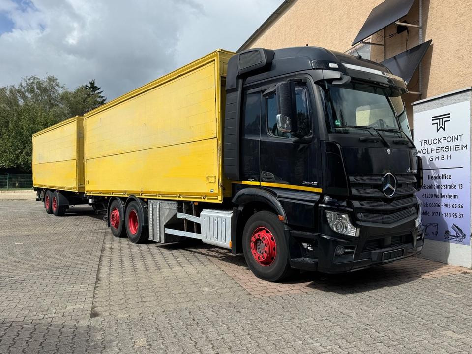 Mercedes-Benz Actros2545/2xLBW/Retarder/Lenk-Lift/Top-Zustand - Box truck: picture 1 Mercedes-Benz Actros2545/2xLBW/Retarder/Lenk-Lift/Top-Zustand - Box truck: picture 1