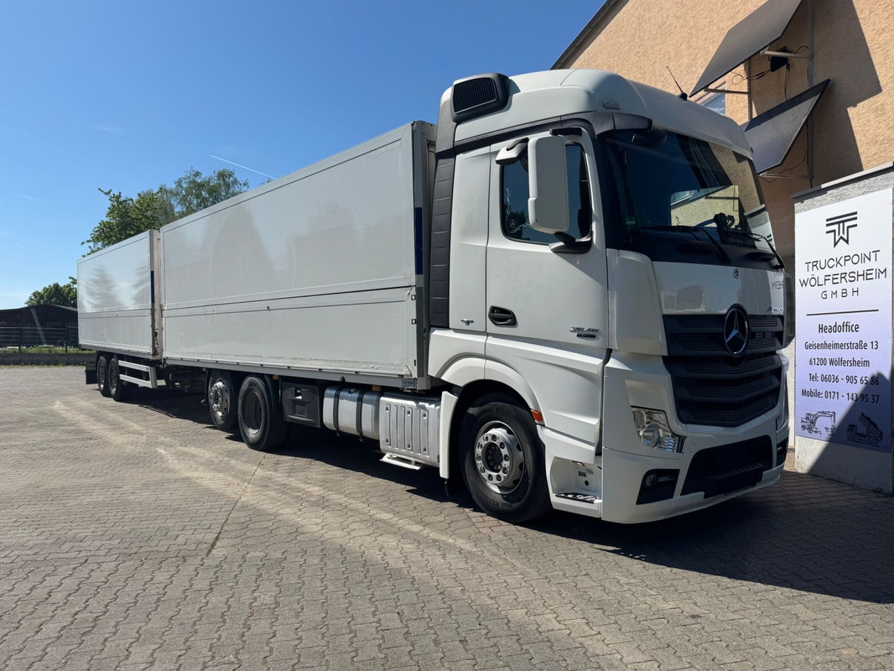 Mercedes-Benz Actros2545/StreamSpace/Lift/Mitnahmestp/3instock - Beverage truck: picture 1 Mercedes-Benz Actros2545/StreamSpace/Lift/Mitnahmestp/3instock - Beverage truck: picture 1