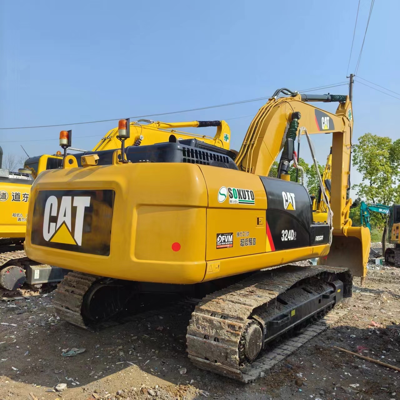 Crawler excavator CATERPILLAR 324: picture 7