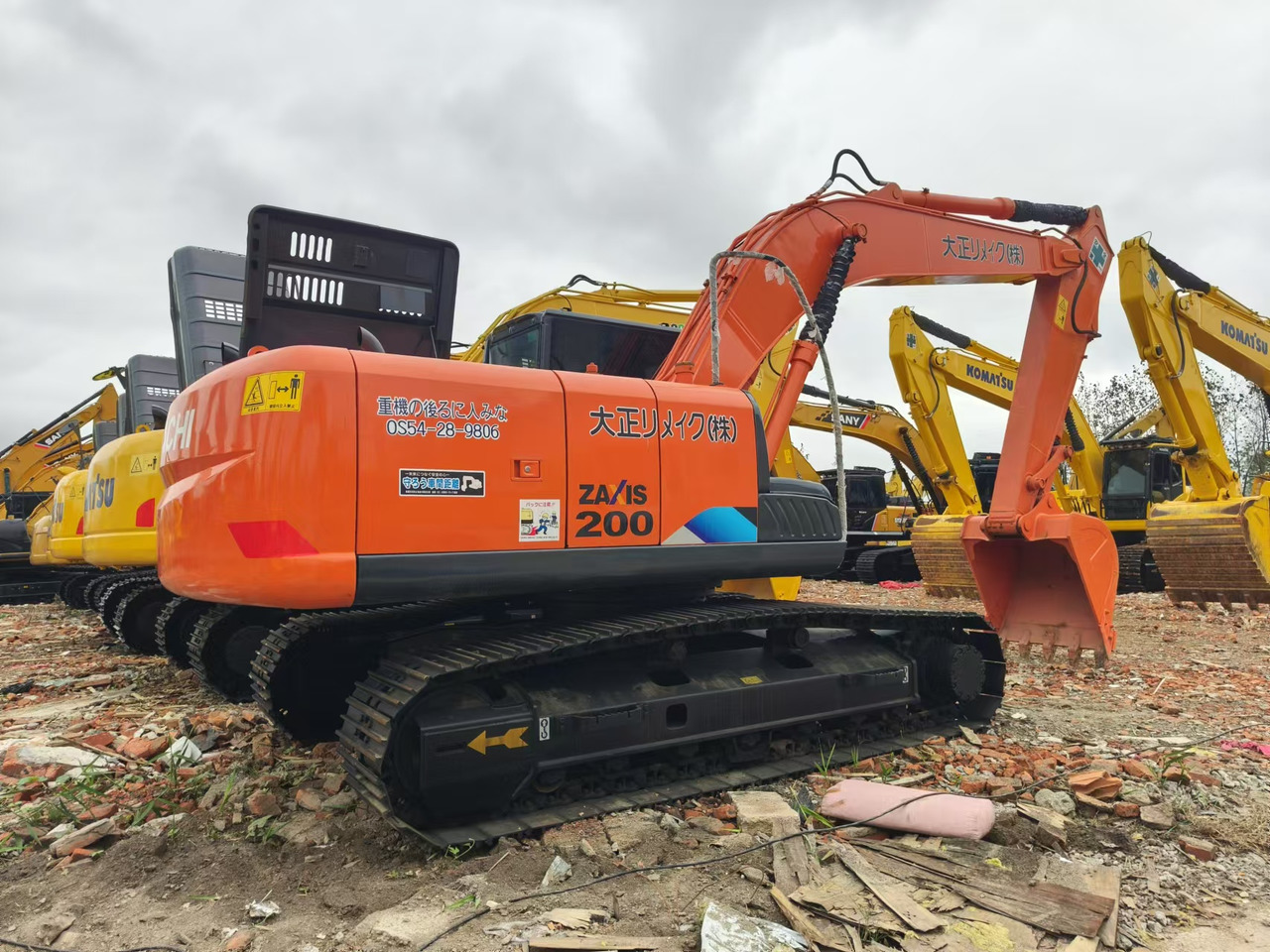HITACHI ZX200 - Crawler excavator: picture 5 HITACHI ZX200 - Crawler excavator: picture 5