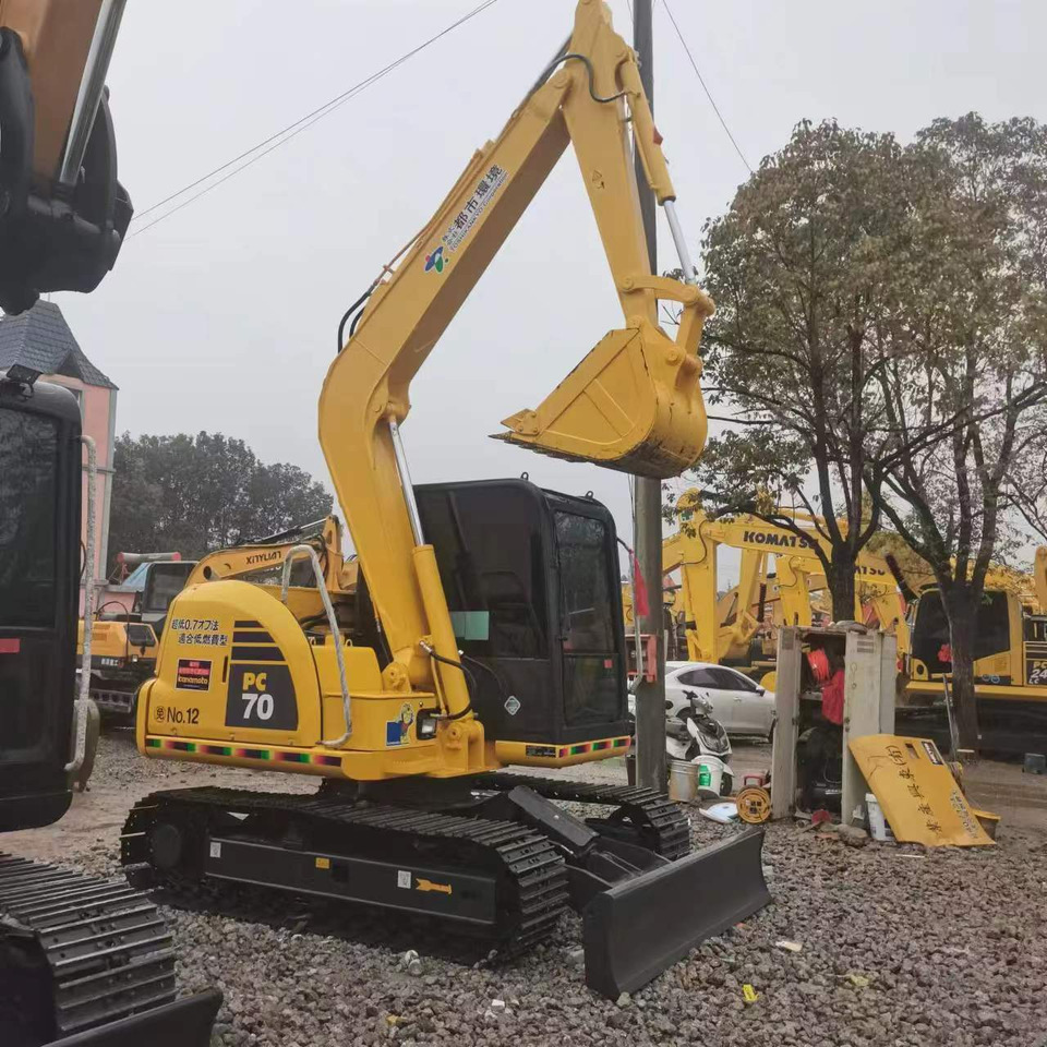 KOMATSU PC70 - Mini excavator: picture 3 KOMATSU PC70 - Mini excavator: picture 3