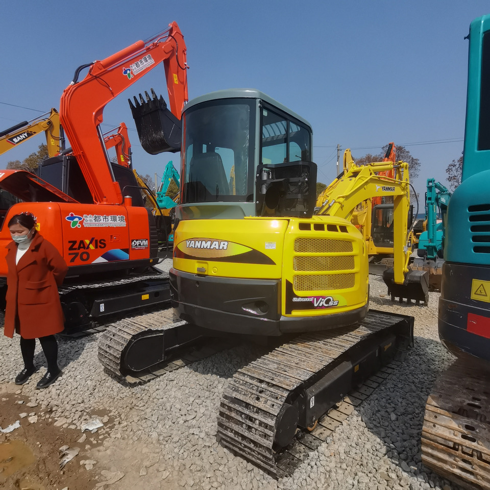 YANMAR VIO 55 - Mini excavator: picture 2 YANMAR VIO 55 - Mini excavator: picture 2