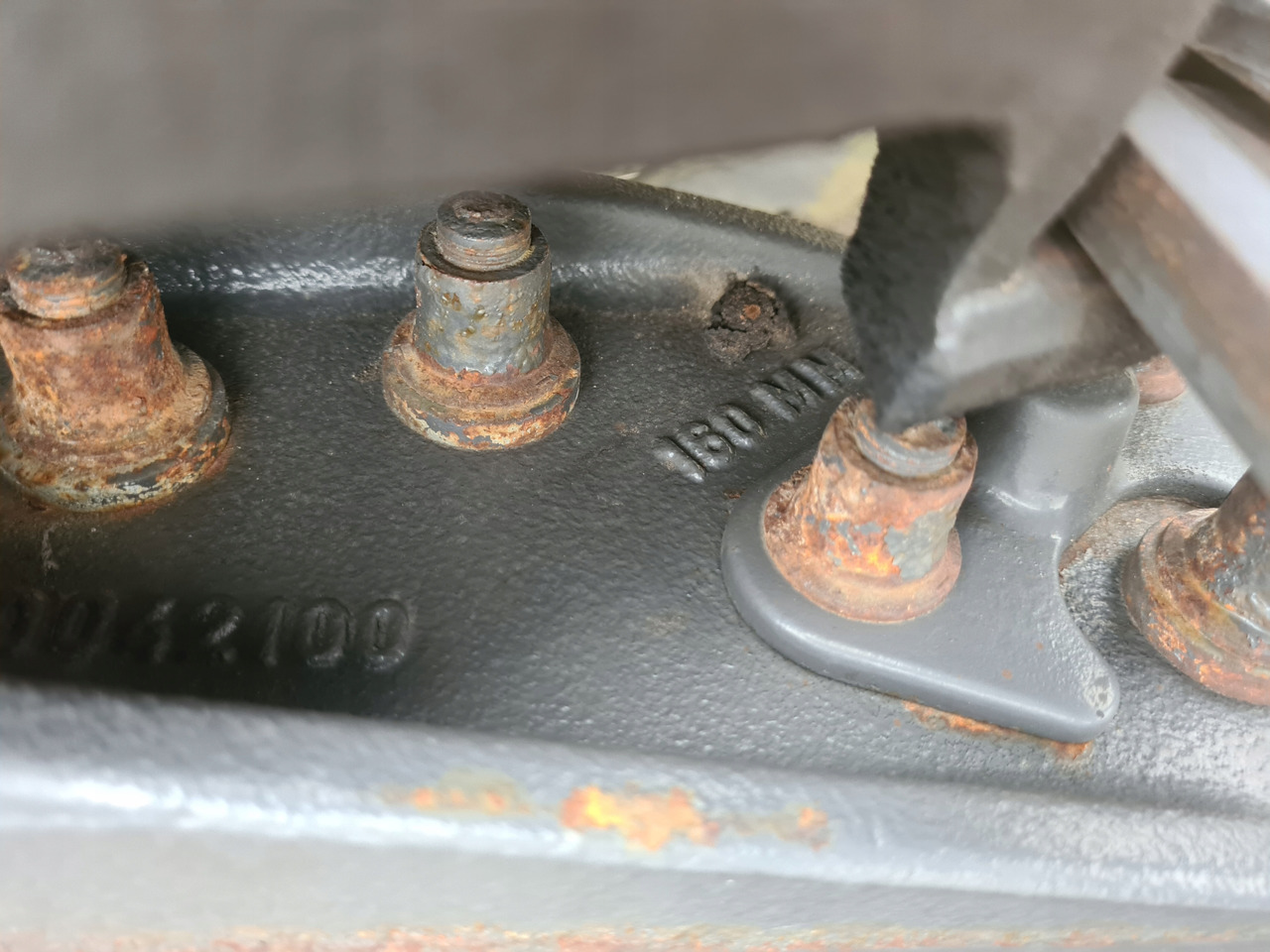 JOST SIODŁO JOST 160 MM WSPORNIK VOLVO FH FM 9 13 4 - Fifth wheel coupling for Truck: picture 3 JOST SIODŁO JOST 160 MM WSPORNIK VOLVO FH FM 9 13 4 - Fifth wheel coupling for Truck: picture 3