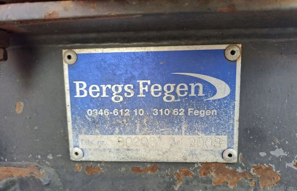 ZABUDOWA DO DZWIGU HDS DO LASU ZABUDOWA Z VOLVO FH 16 FH 13 FH 12 FM Volvo BERGS  Volvo - Frame/ Chassis for Truck: picture 5 ZABUDOWA DO DZWIGU HDS DO LASU ZABUDOWA Z VOLVO FH 16 FH 13 FH 12 FM Volvo BERGS  Volvo - Frame/ Chassis for Truck: picture 5