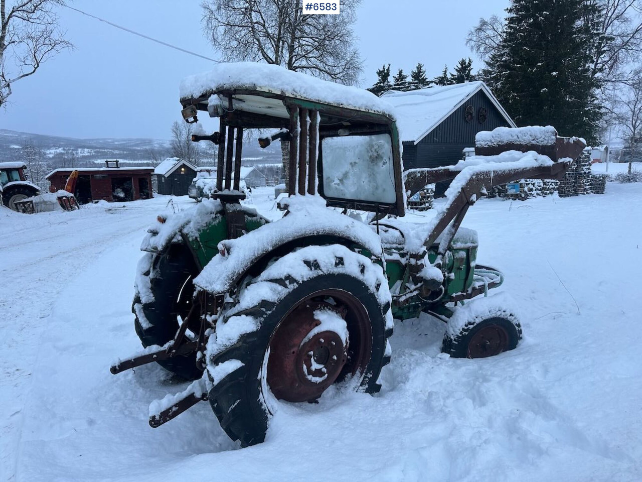 1969 Deutz D5005 tractor w/ front loader. Rep. object. - Farm tractor: picture 5 1969 Deutz D5005 tractor w/ front loader. Rep. object. - Farm tractor: picture 5