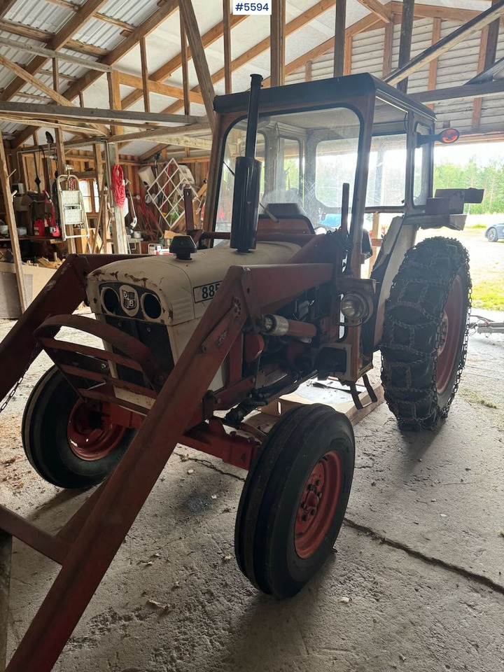 1974 David Brown 885 w/ loaders and chain. - Farm tractor: picture 1 1974 David Brown 885 w/ loaders and chain. - Farm tractor: picture 1