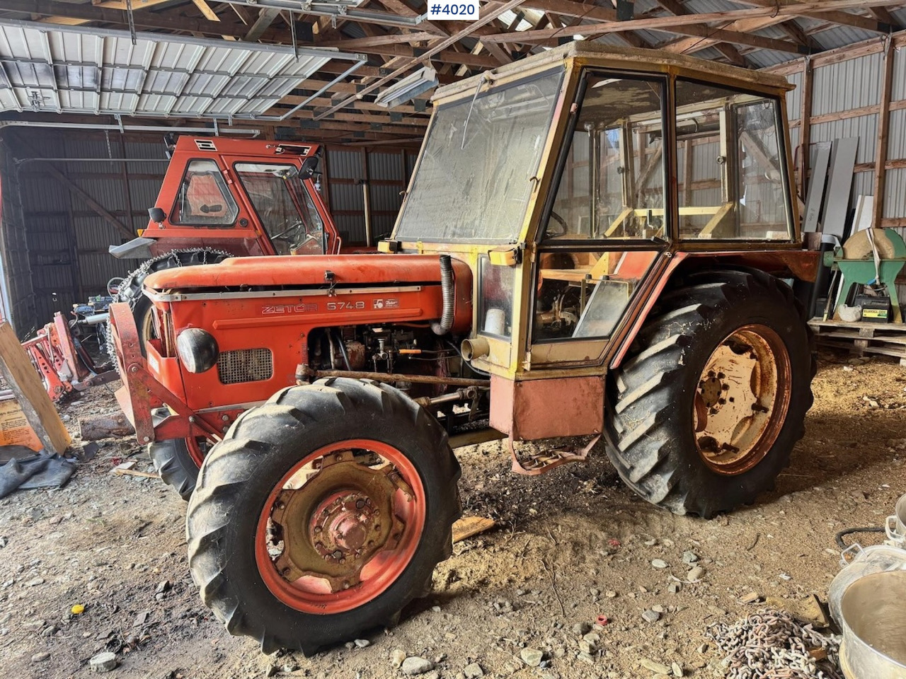 1978 Zetor 6748 4x4. (Needs some repairs) - Farm tractor: picture 2 1978 Zetor 6748 4x4. (Needs some repairs) - Farm tractor: picture 2