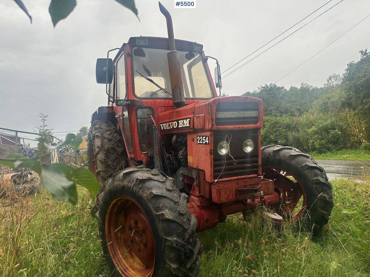 1979 Volvo BM 2254 tractor with front loader and chains. SEE VIDEO. - Farm tractor: picture 5 1979 Volvo BM 2254 tractor with front loader and chains. SEE VIDEO. - Farm tractor: picture 5