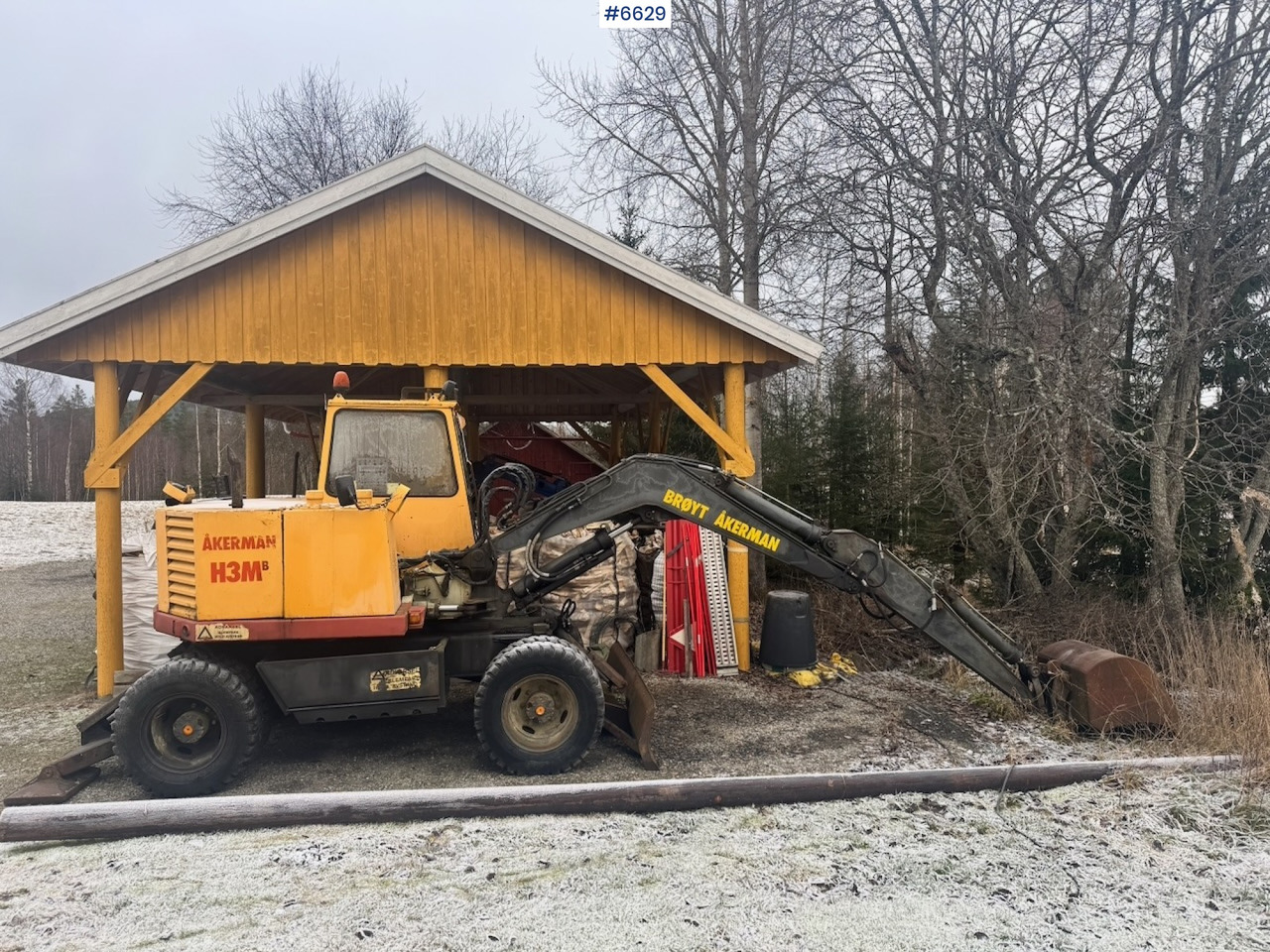 1987 Åkerman H3M Wheel excavator w/ 4 buckets. - Excavator: picture 1 1987 Åkerman H3M Wheel excavator w/ 4 buckets. - Excavator: picture 1