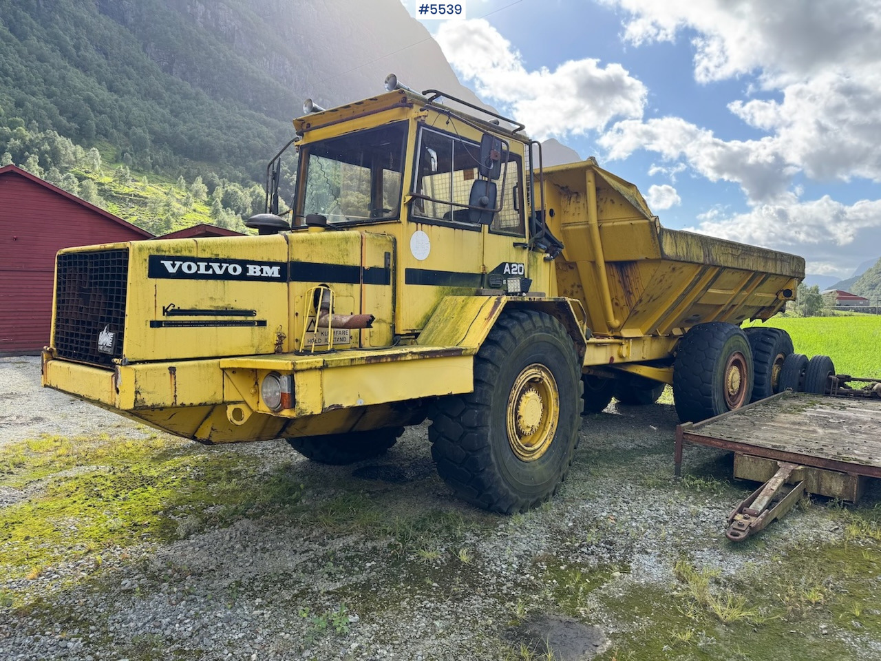 1989 Volvo A 20 6x6. - Articulated dumper: picture 3 1989 Volvo A 20 6x6. - Articulated dumper: picture 3