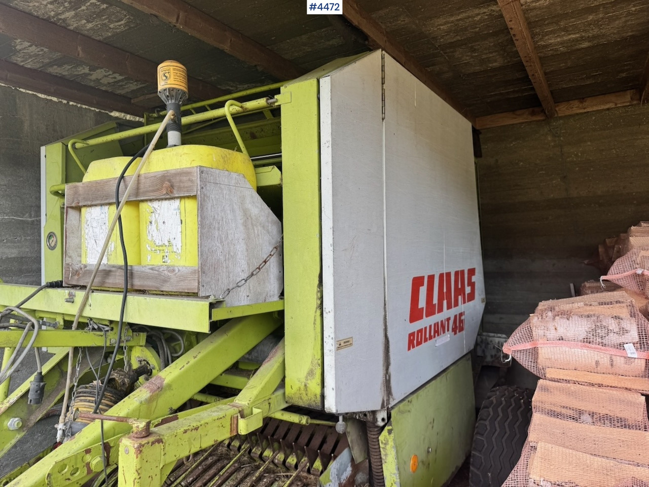 1990 Claas Rollant 46 Round Baler - Hay and forage equipment: picture 3 1990 Claas Rollant 46 Round Baler - Hay and forage equipment: picture 3