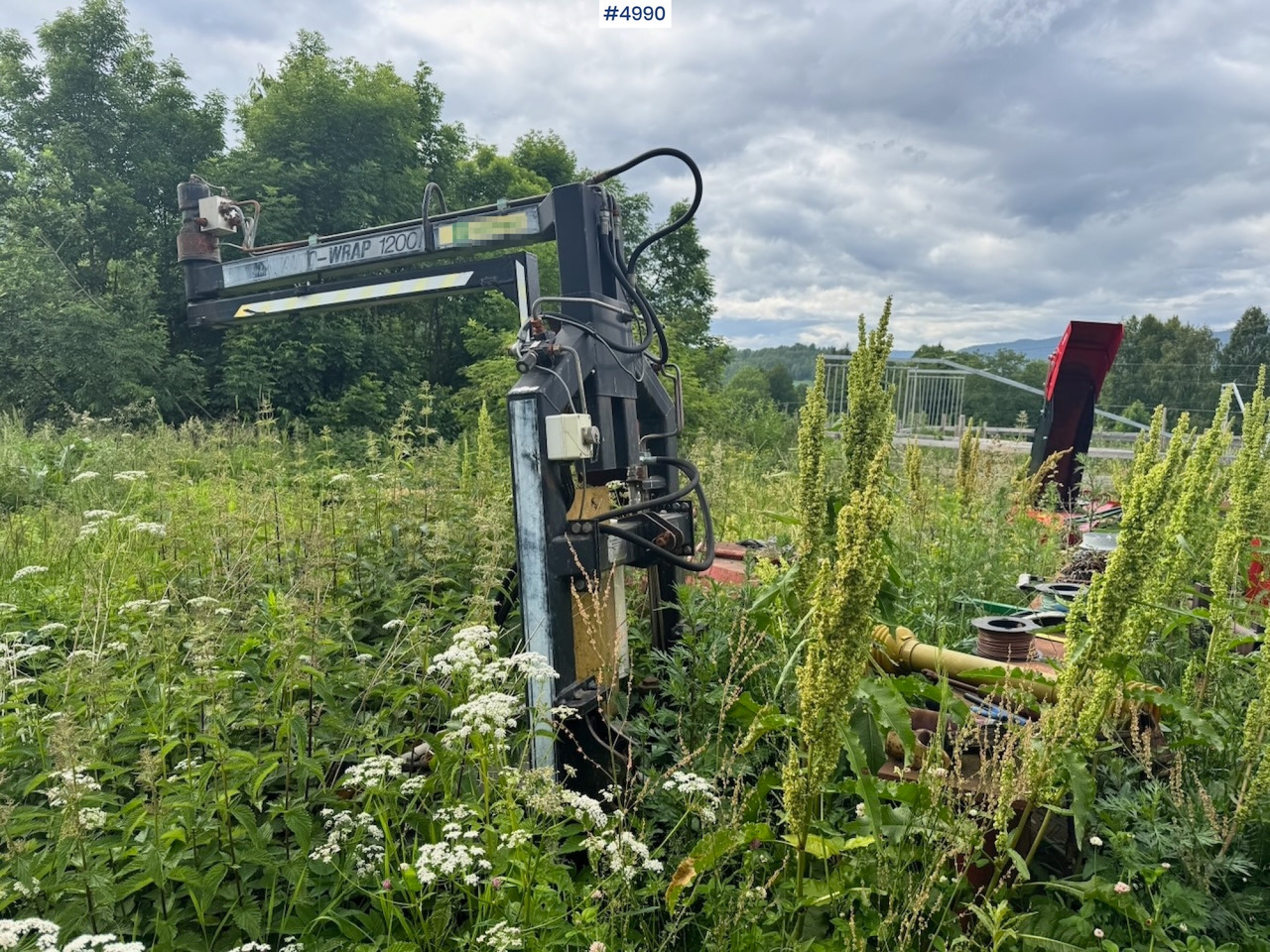 1990 Tellefsdal Auto-Wrap 1200 with control box - Hay and forage equipment: picture 3 1990 Tellefsdal Auto-Wrap 1200 with control box - Hay and forage equipment: picture 3