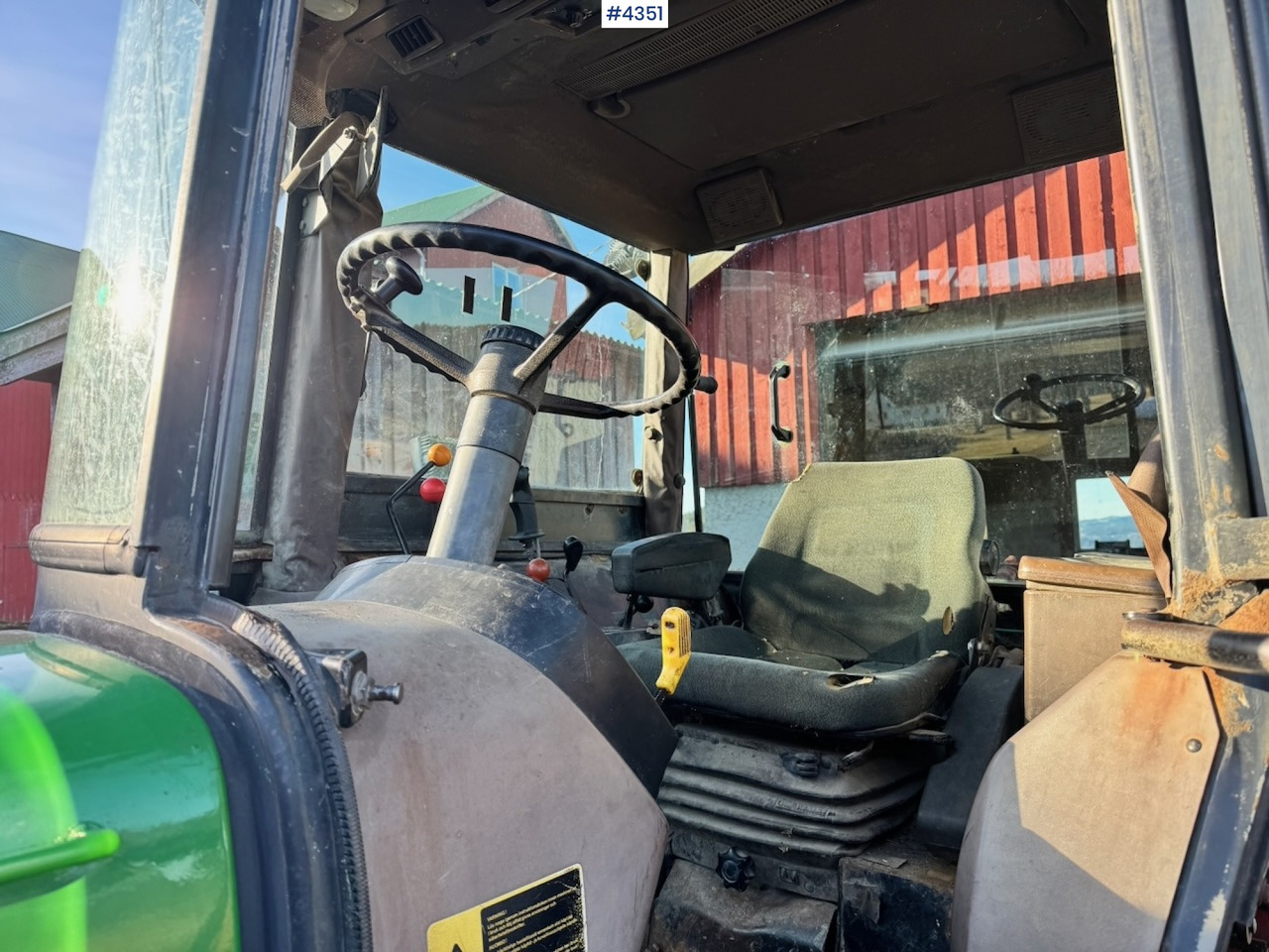 1991 John Deere 2850 4x4 Synchron w/ front hydraulics. leasing 1991 John Deere 2850 4x4 Synchron w/ front hydraulics.: picture 13