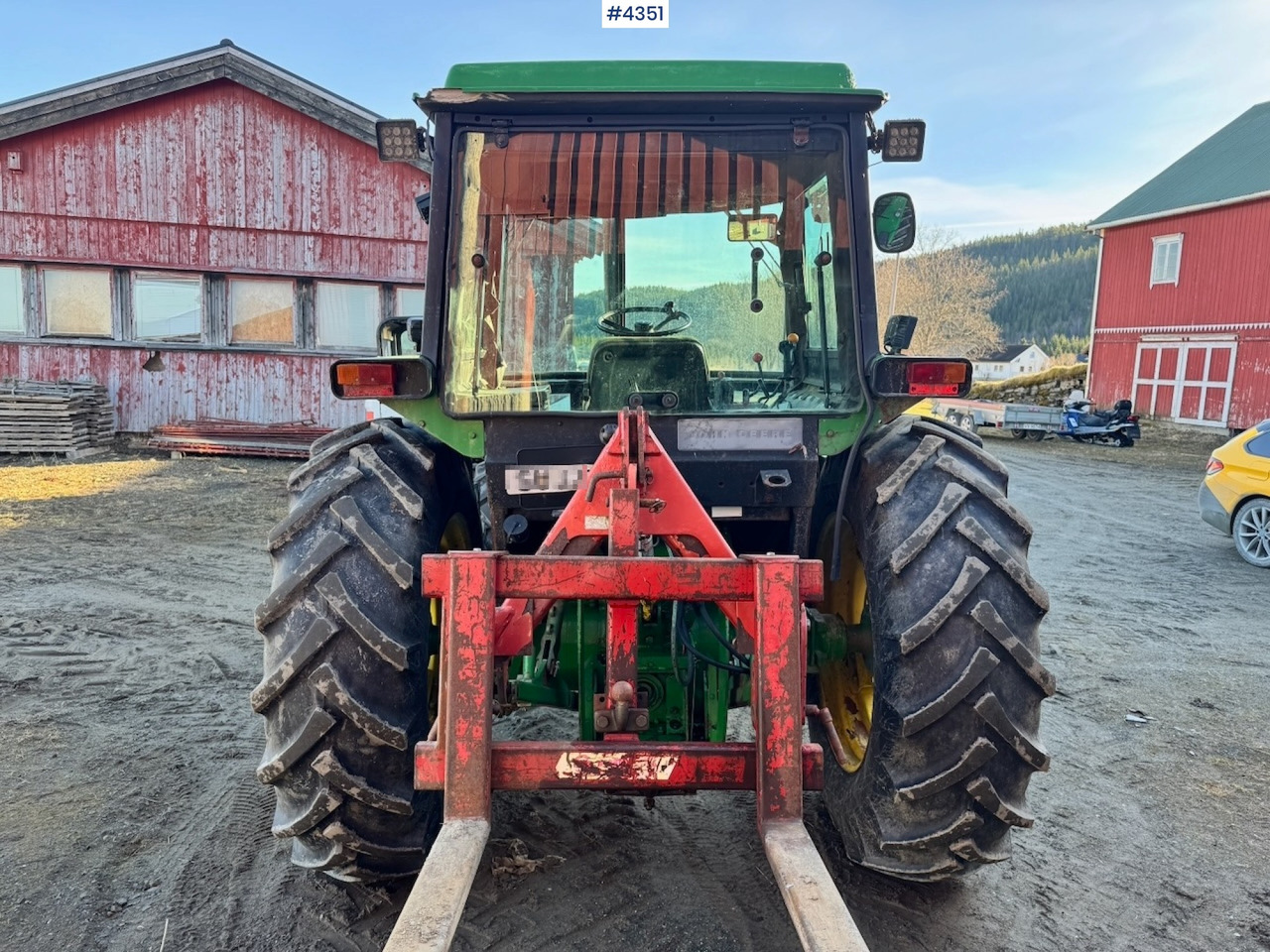 1991 John Deere 2850 4x4 Synchron w/ front hydraulics. leasing 1991 John Deere 2850 4x4 Synchron w/ front hydraulics.: picture 10