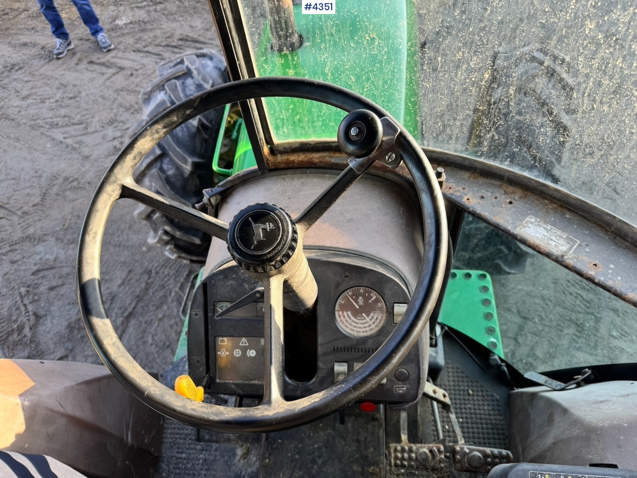 1991 John Deere 2850 4x4 Synchron w/ front hydraulics. leasing 1991 John Deere 2850 4x4 Synchron w/ front hydraulics.: picture 16