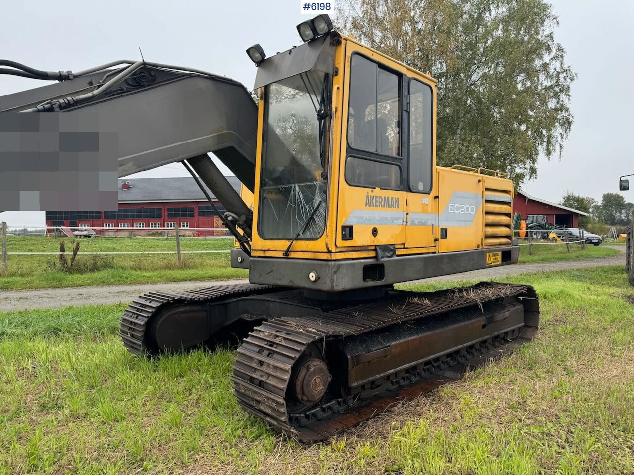1993 Åkerman EC200 Tracked excavator w/ 2 buckets. New belts and sprocket. - Excavator: picture 5 1993 Åkerman EC200 Tracked excavator w/ 2 buckets. New belts and sprocket. - Excavator: picture 5