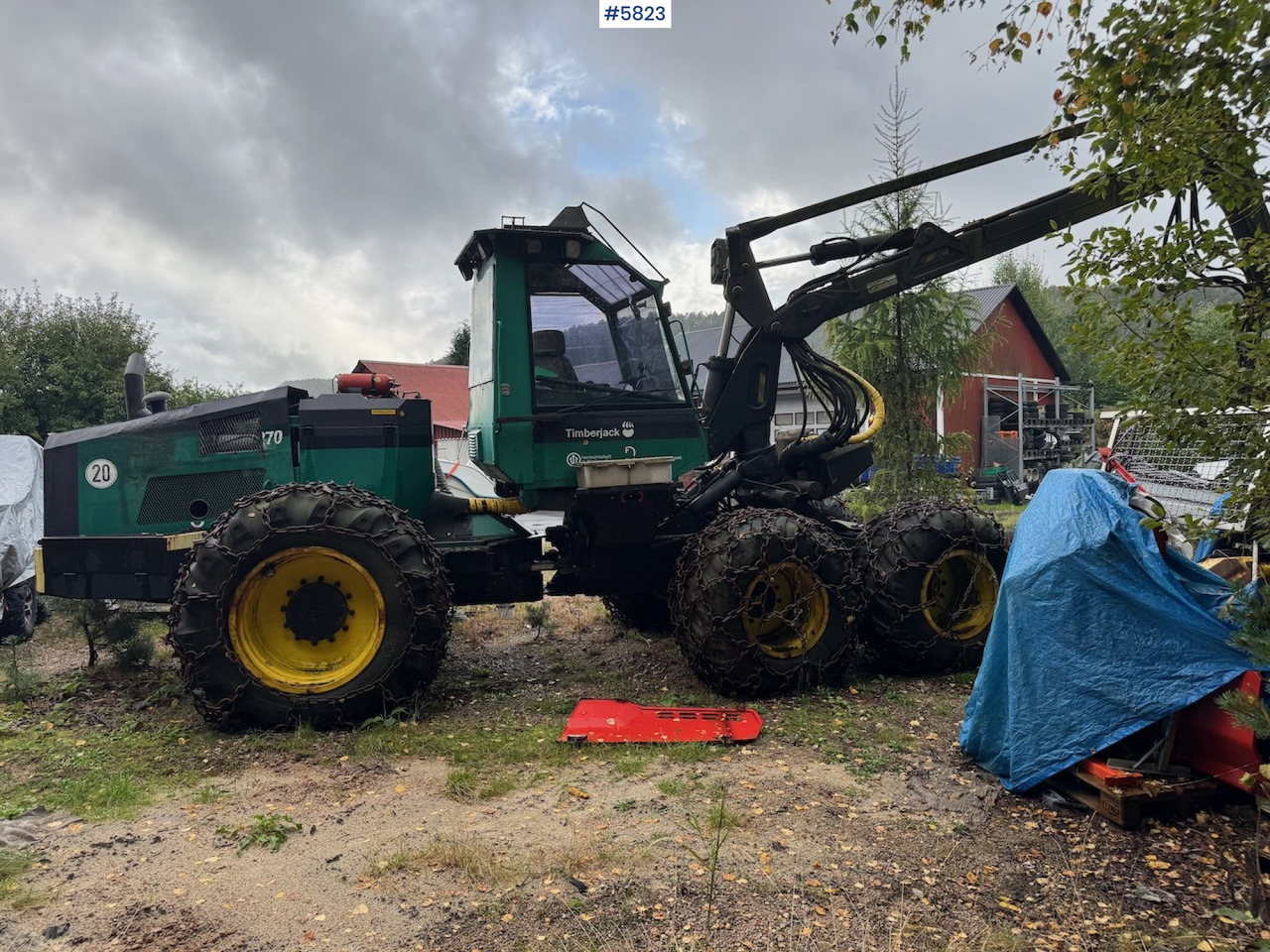 1994 Timberjack 1270 - Forestry harvester: picture 1 1994 Timberjack 1270 - Forestry harvester: picture 1